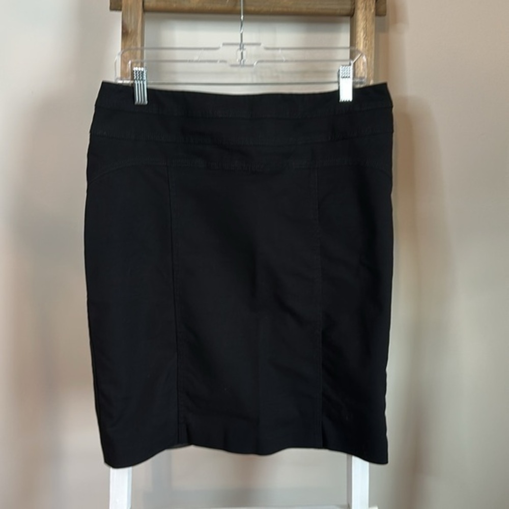 I*N*C International Concepts Black Pencil Skirt with Smooth Lining Size 14 GUC
